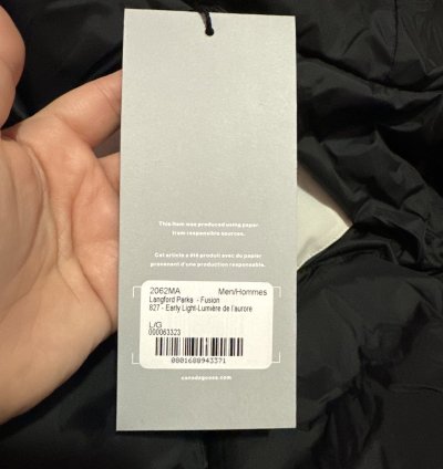 Canada Goose Langford Men Parka fusion fit