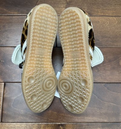 Adidas Wales Bonner Samba Pony in Leopard