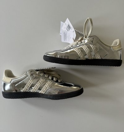 Adidas Wales Bonner Silver Sambas
