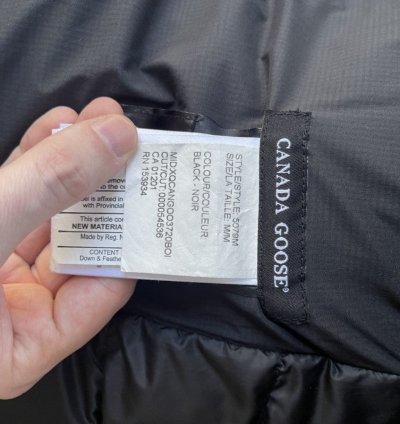 Canada Goose Lodge Down Jacket Matte Finish - Size