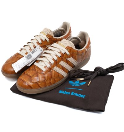 ADIDAS WHALES BONNER FW 24 Brown Croc Samba Sneakers