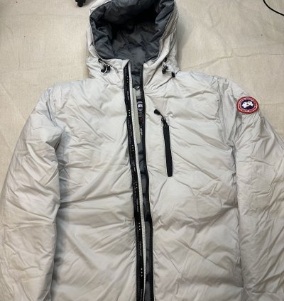 Canada Goose Lodge Hoody Silverbirch Small Brand New