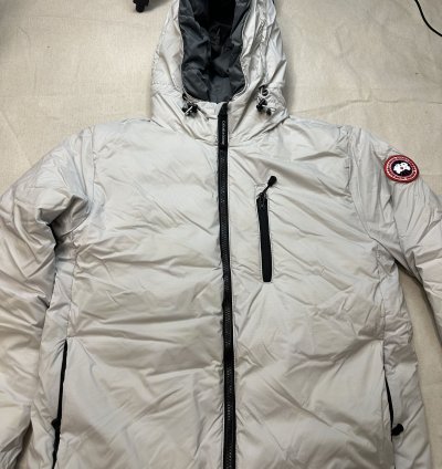 Canada Goose Lodge Hoody Silverbirch Small Brand New