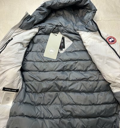 Canada Goose Lodge Hoody Silverbirch Small Brand New
