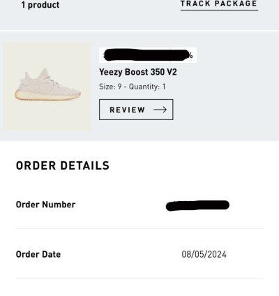 Adidas Yeezy 350 v2 Sesame