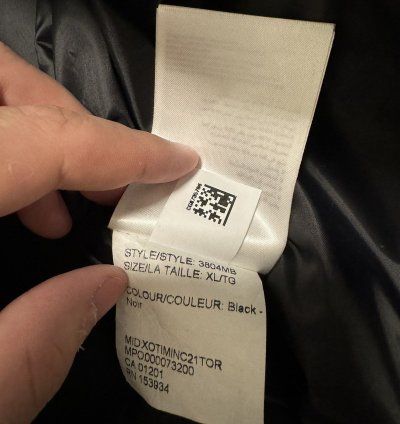 Canada Goose MacMillan Parka Black Label