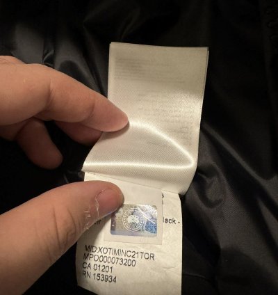 Canada Goose MacMillan Parka Black Label