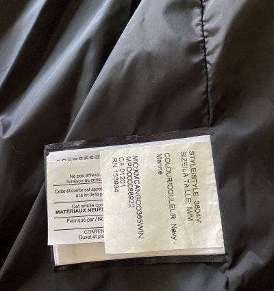 CANADA GOOSE MCMILLAN PARKA DOWN JACKET