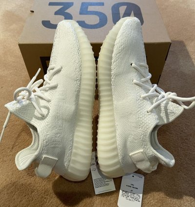 Adidas Yeezy Boost 350 V2 Cream White CP9366 Size 8 5