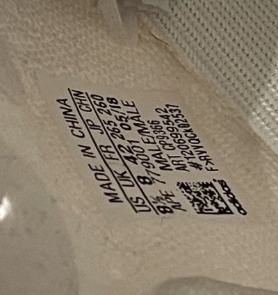 Adidas Yeezy Boost 350 V2 Cream White CP9366 Size 8 5