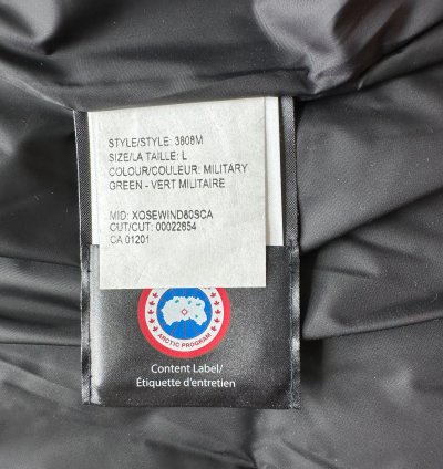 Canada Goose Military Green Wyndham Men Jacket