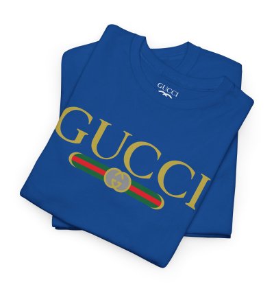 Gucci GG logo blue T-shirt - Size USA