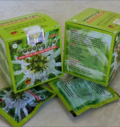 GODONG IJO Herb Overcome Rheumatic Pain and Gout 45gr 2 BOX
