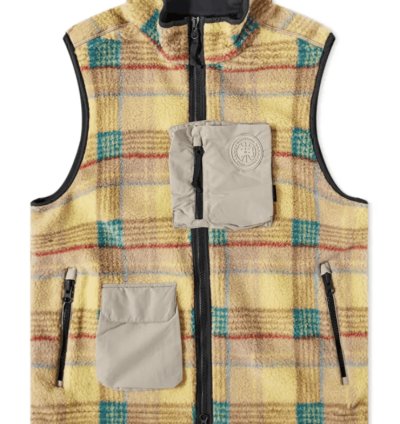 CANADA GOOSE NBA COLLECTION WITH UNION LEGION FLEECE VEST