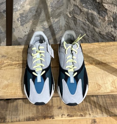 Adidas Yeezy Boost 700 Solid Grey Wave Runner Sneakers