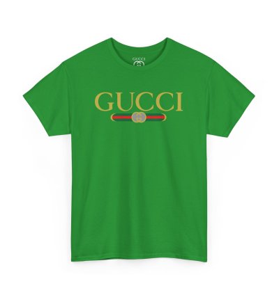 Gucci GG logo green T-shirt - Size USA