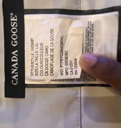 Canada Goose Parka Jacket- Large