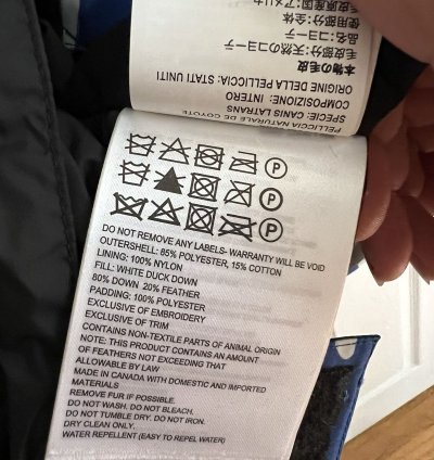 Canada Goose PBI expedition coat