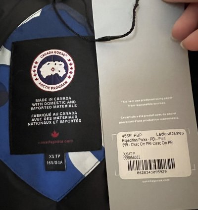 Canada Goose PBI expedition coat
