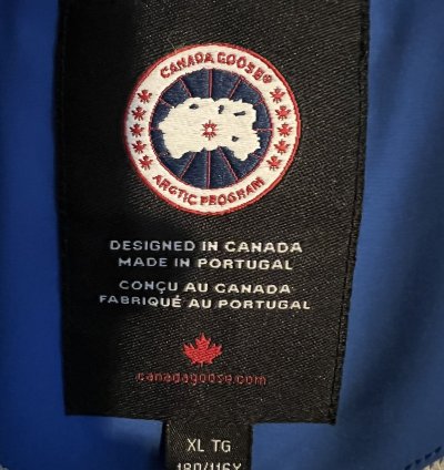 Canada goose PBI sea wolf rain jacket
