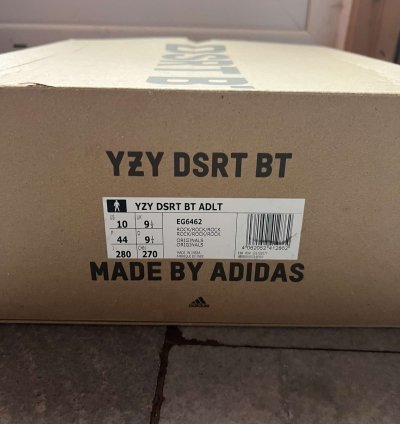 Adidas Yeezy Desert Boots Rock DeadStock