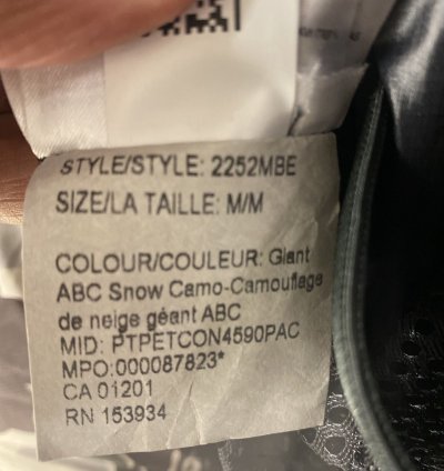 Canada goose puffer medium bape