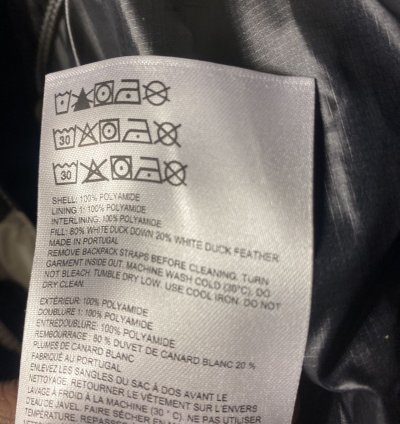 Canada goose puffer medium bape