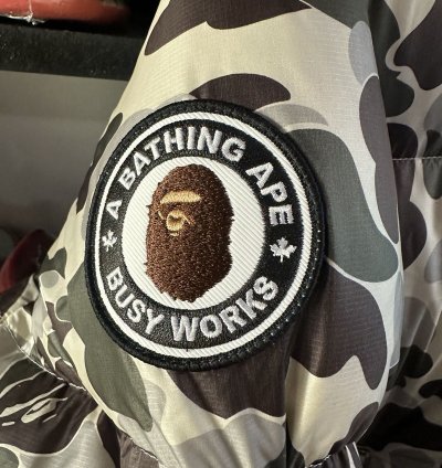 Canada goose puffer medium bape