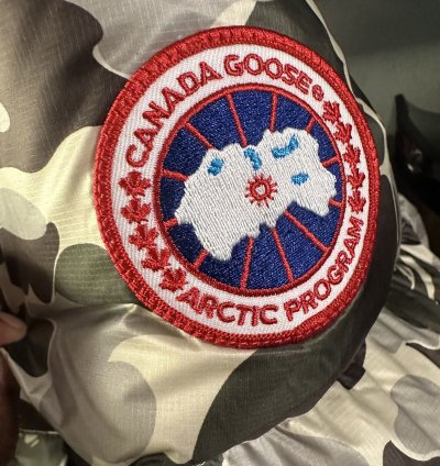 Canada goose puffer medium bape