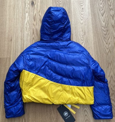 Canada Goose Pyer Moss Crop Wave Puffer
