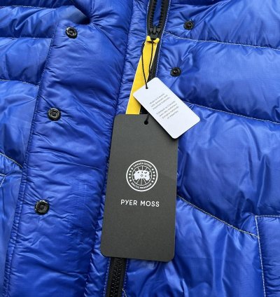 Canada Goose Pyer Moss Crop Wave Puffer
