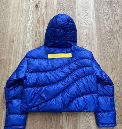 Canada Goose Pyer Moss Crop Wave Puffer