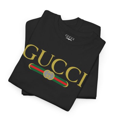 Gucci GG logo black T-shirt - Size USA