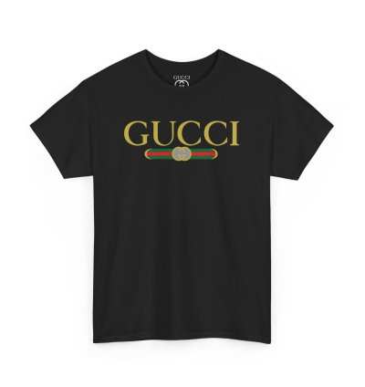 Gucci GG logo black T-shirt - Size USA