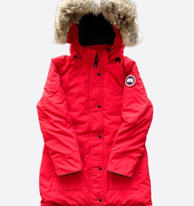 Canada Goose Red Trillium Fusion Fit Women Jacket