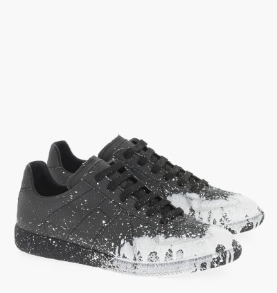 ARTISANAL Hand-Painted Maison Margiela Low Sneakers