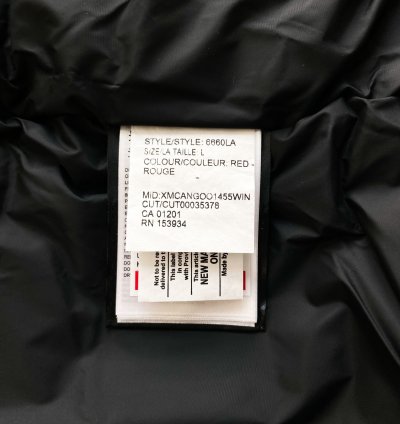Canada Goose Red Trillium Fusion Fit Women Jacket
