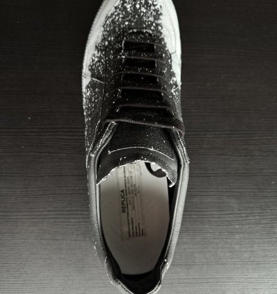 ARTISANAL Hand-Painted Maison Margiela Low Sneakers