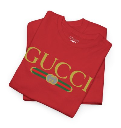 Gucci GG logo red T-shirt - Size USA