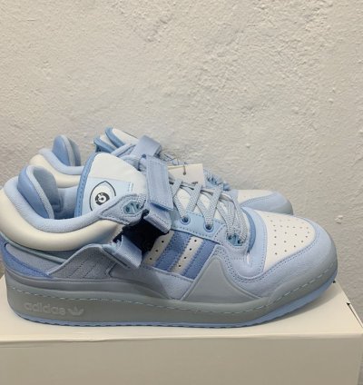 Bad Bunny Forum Buckle Low Blue Tint