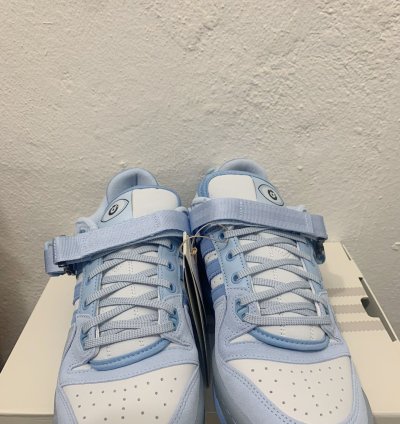 Bad Bunny Forum Buckle Low Blue Tint
