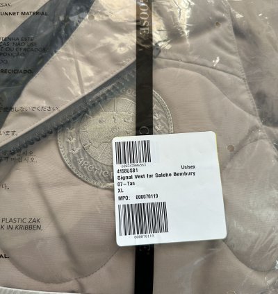 Canada Goose Salehe Bembury NBA Vest Gilet BRAND NEW