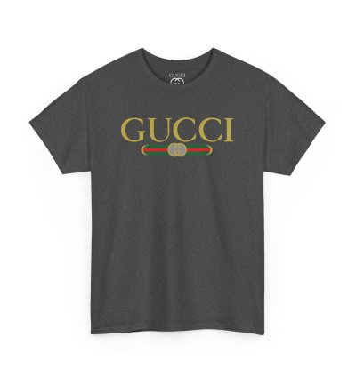 Gucci GG logo charcoal T-shirt - Size USA