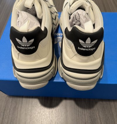 Balenciaga Adidas Triple White Black