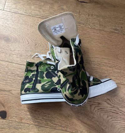 Bape Abc Camo Ape Sta Hi Green 10us