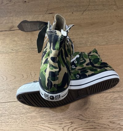 Bape Abc Camo Ape Sta Hi Green 10us