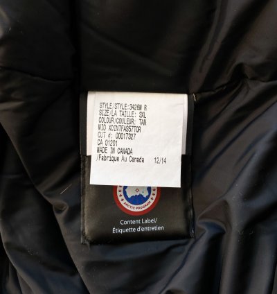 Canada Goose Tan Chateau Men Jacket