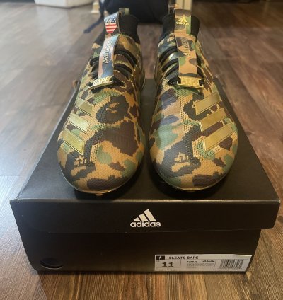 Bape Adidas football cleats