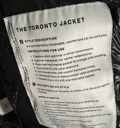 Canada goose Toronto jacket