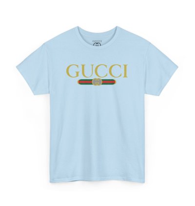 Gucci GG logo light blue T-shirt - Size USA